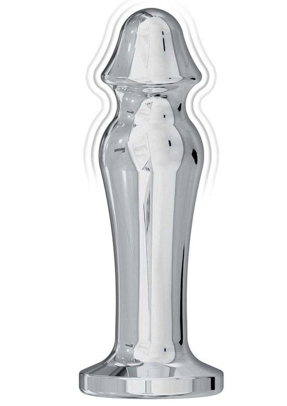 Ass-Sation Remote Control Rechargeable Vibrating Metal Anal Lover gallery