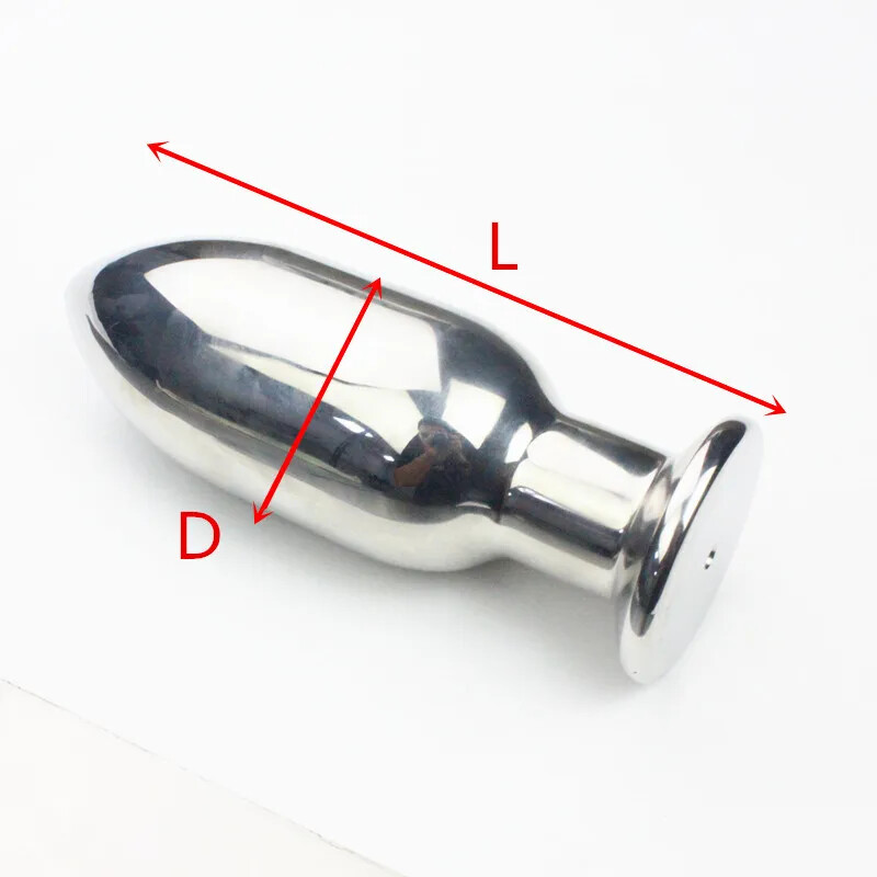15 Sizes Stainless Steel Anal Dildo Butt Balll Plug Solid Metal Anus Dilator gallery