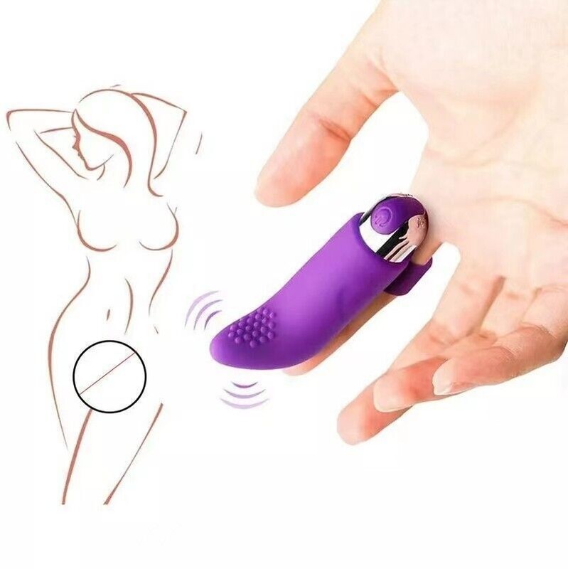 Finger Vibrator G-spot Clit Massager Stimulator Sex Toys for Women Rechargeable gallery