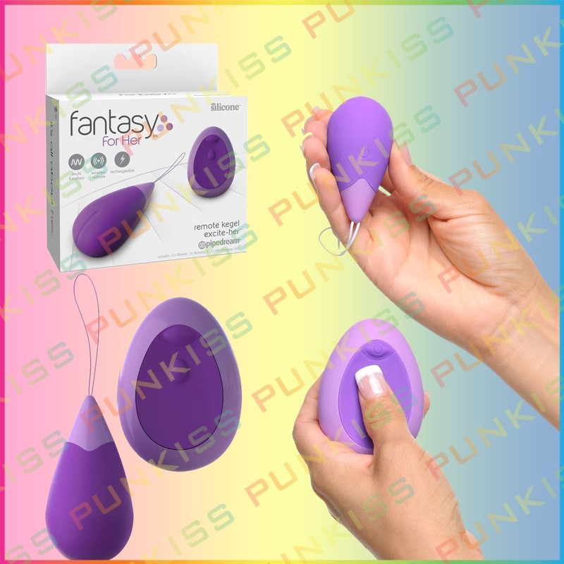 Fantasy for Her Kegel Egg Exerciser+Remote Control💋Vaginal Bladder Massager Toy