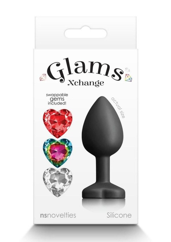 Glams Xchange Heart Silicone Anal Plug gallery