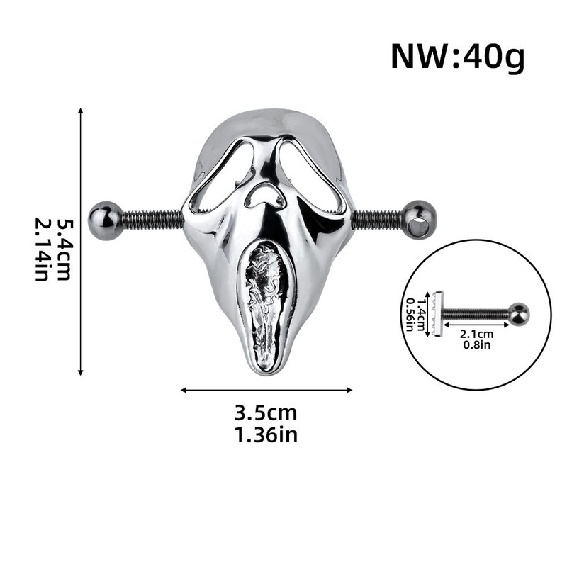 Women Nipple Clamps Breast Stimulation Adjustable Leather Men BDSM Sex Toy
