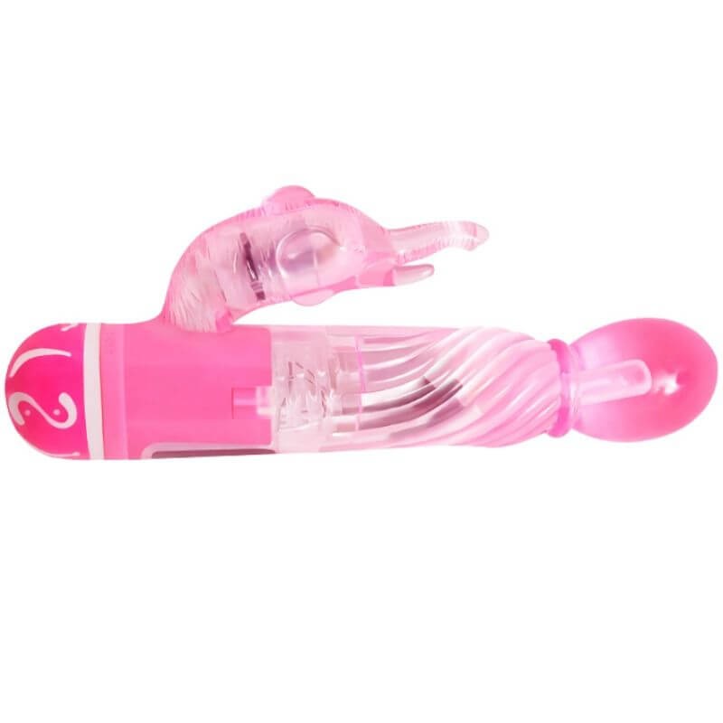 Dance Lovers - Rabbit Vibrator with Rounded Glans 10 Speed Pink gallery