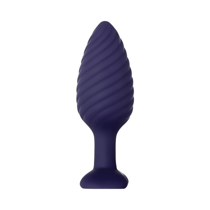 Commander Beginner Vibrating Hot Anal butt plug Purple Warming Anal Sex Toy gallery