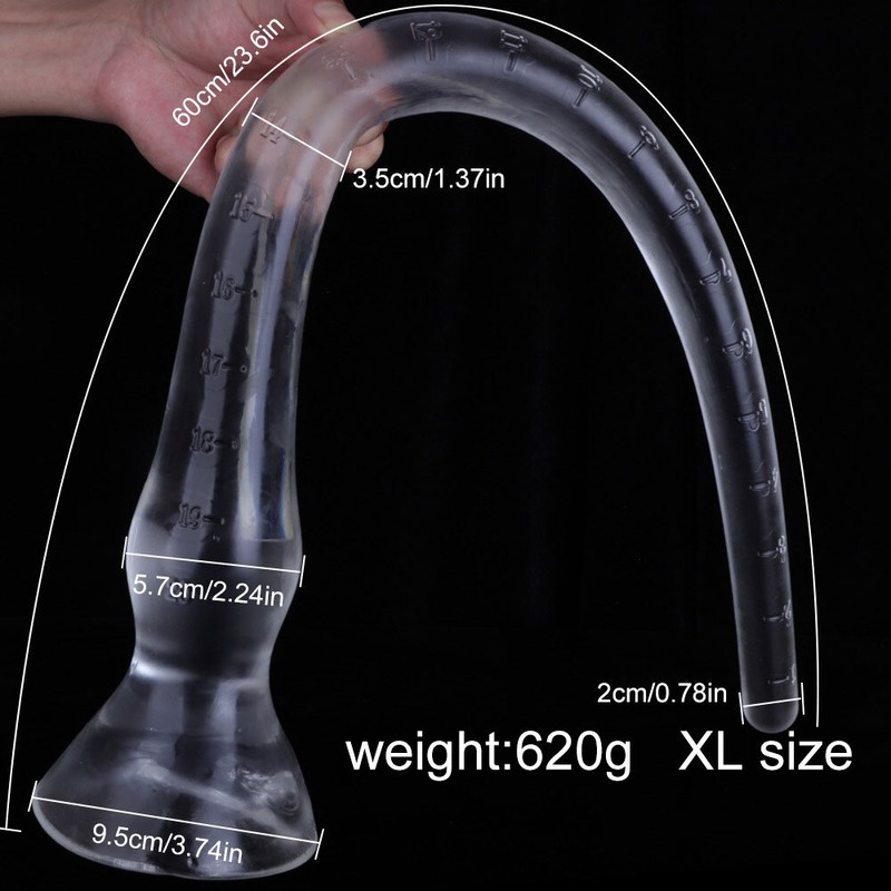 Super Long 60cm Anal Whip Tentacle Dildos Soft Suction cup G Spot Anus Sex Toys. gallery