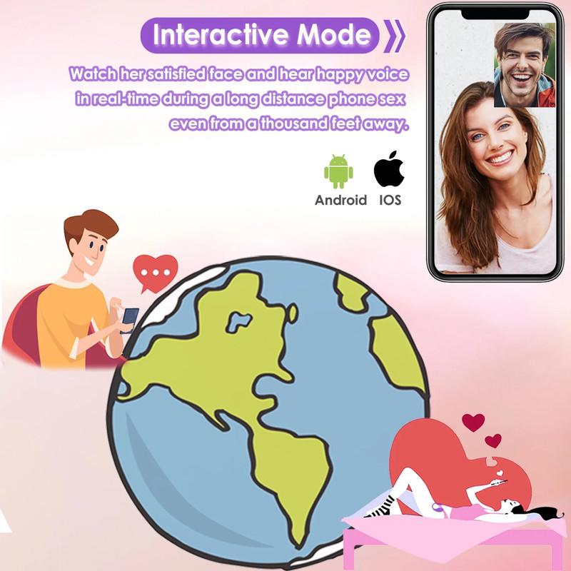 APP Remote Control Vibrator Sex Toys for Woman Bluetooth Wearable Vibrating Pant gallery