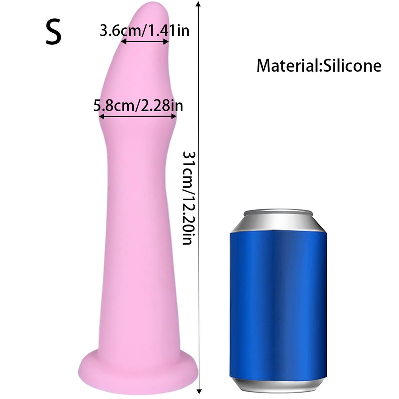 Long Anal Plug Big Anal Dialator Expander Training Fantasy Huge Dildo Sex Toys