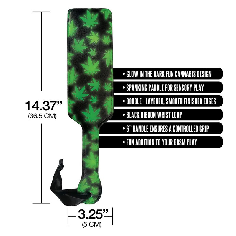 Stoner Vibes Chronic Collection Glow in the Dark Paddle gallery