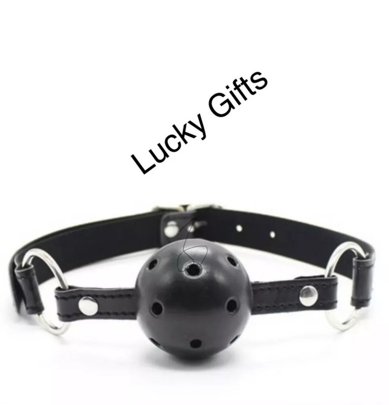 4pc Sex toys Open Mouth Gag Harness Oral Ball Adult Restraint Slave Bondage🐲— gallery
