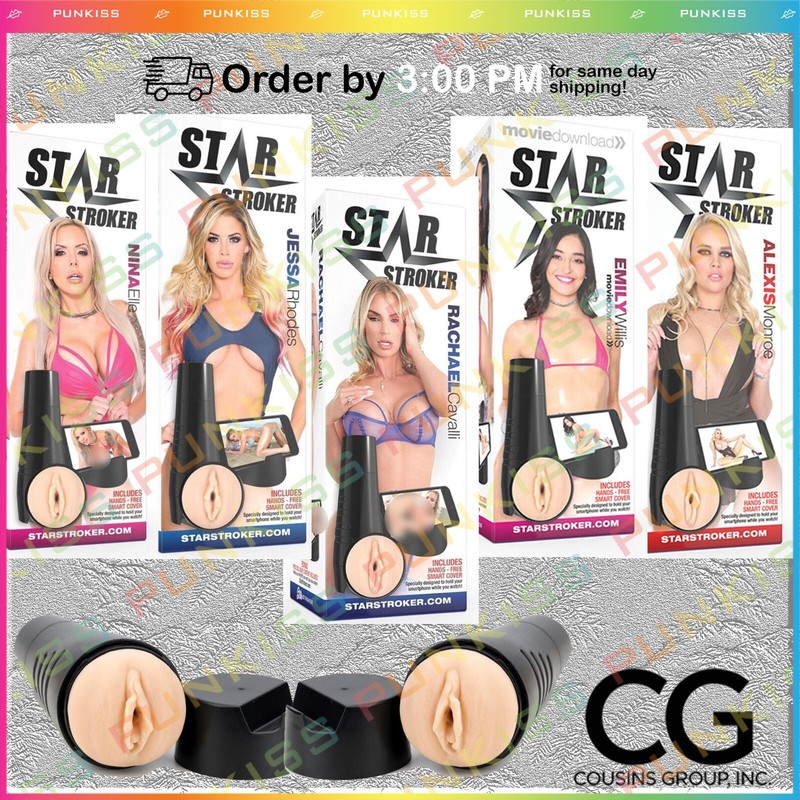STAR Porn Girls Male Masturbator💋Realistic Vagina Pocket Pussy Stroker Sex Toy