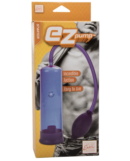 EZ Pump – Blue Personal Pleasure Pump for Maximum Results