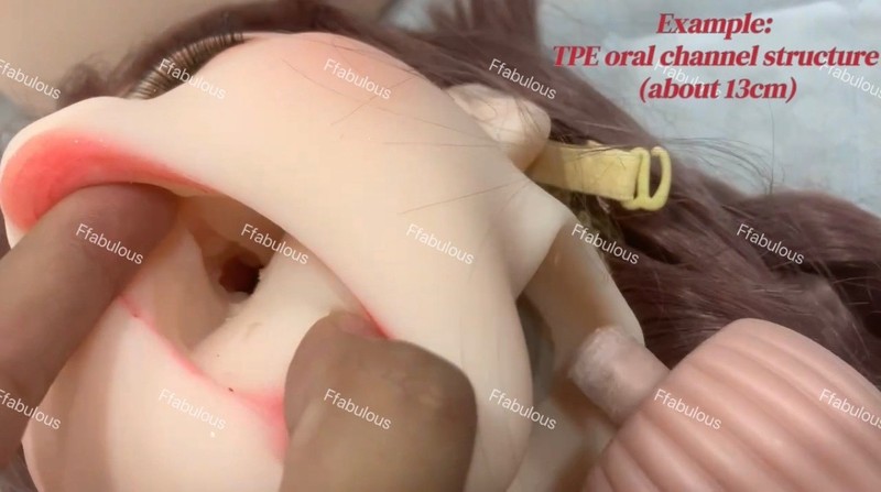 Doll Head, Realistic, With Mouth, For Men, Adult Toy, MM ou tasturbation, TPE gallery