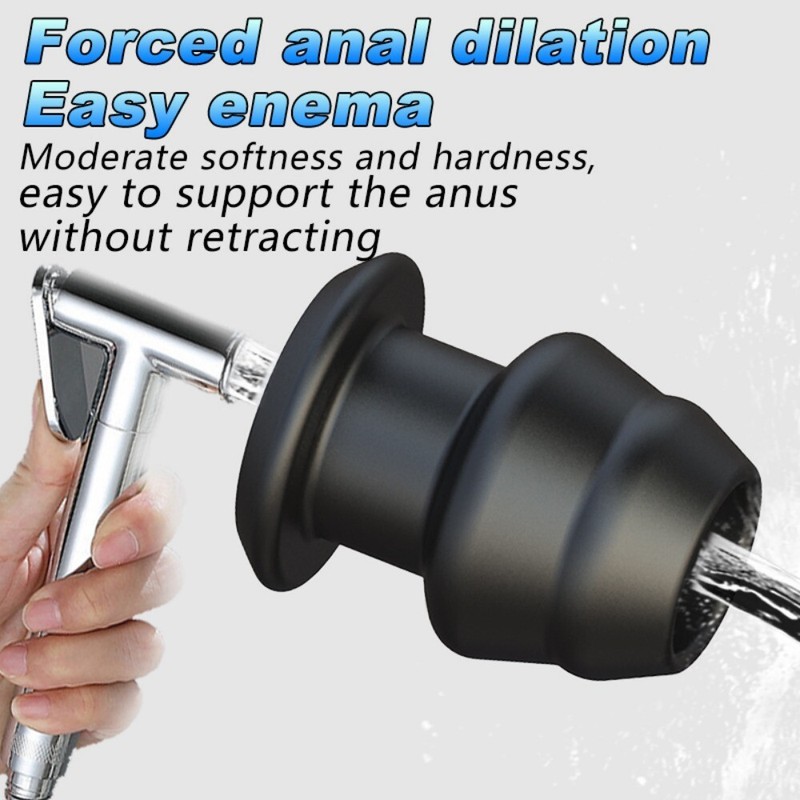 New Hollow Anal Dilator Expander Vagina Speculum Butt Plug Tunnel Plug Women Men gallery
