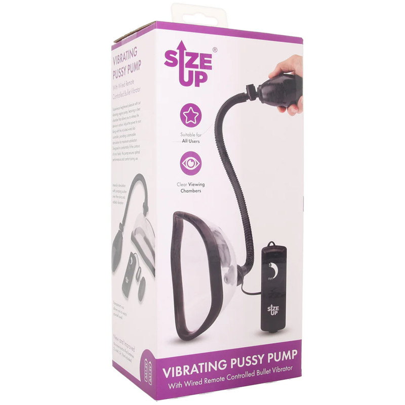 Vibrating Female Vagina Pump Corded Remote Control Women Enhancer Ergonomic Fit gallery