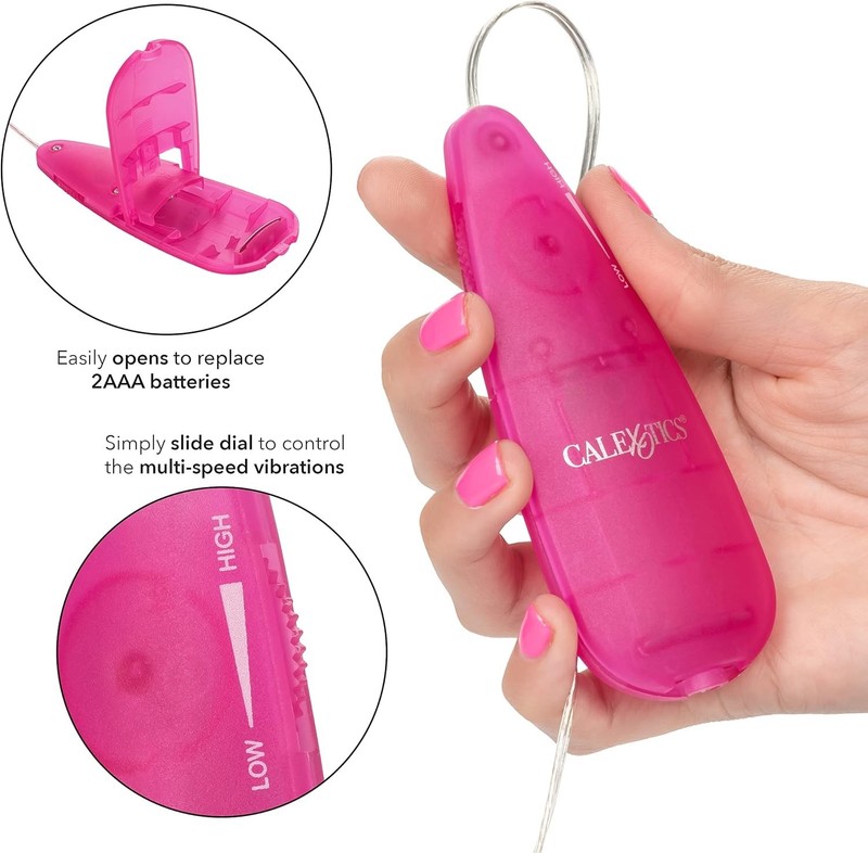 Compact Pink Bullet Vibrator with Multi-Speed Control for Custom Pleasure gallery