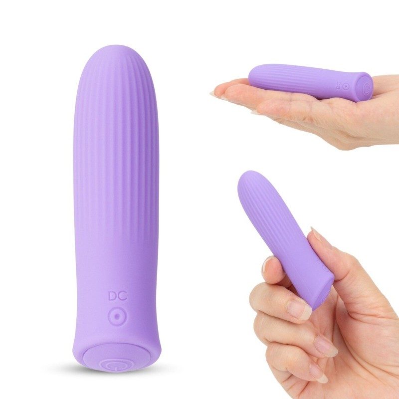 Wireless Rechargeable Mini Vibrating Bullet Vibrator Foreplay Sex Toy for Couple