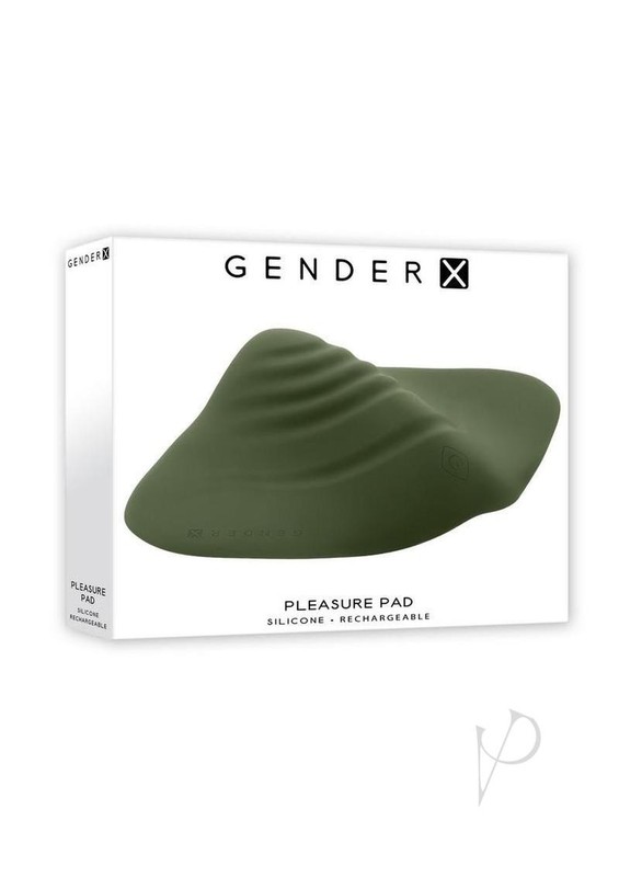 Gender X Pleasure Pad Rechargeable Silicone Clitoral Stimulator – Green