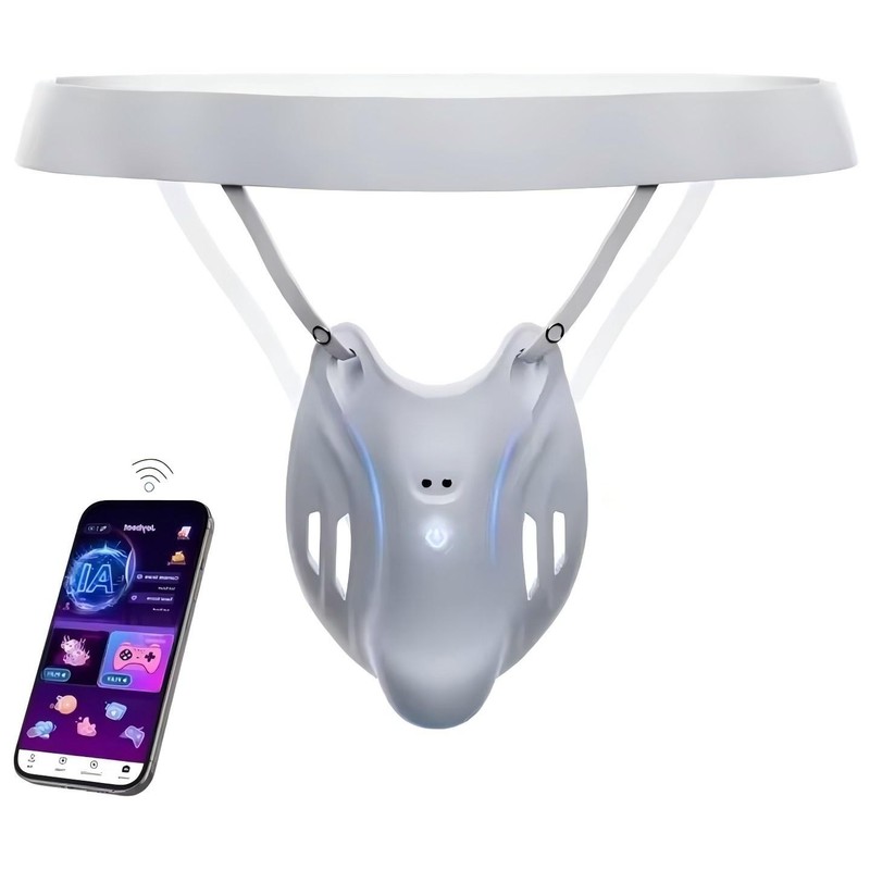 Male Masturbator Wearable Penis Training Vibrator Glans Trainer APP Sex Toys Men