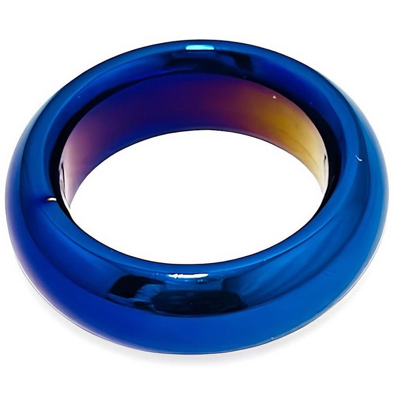 Colored Titanium Glans Ring for Men - 10mm Wide, 5mm Thick, Durable, Comfort Fit