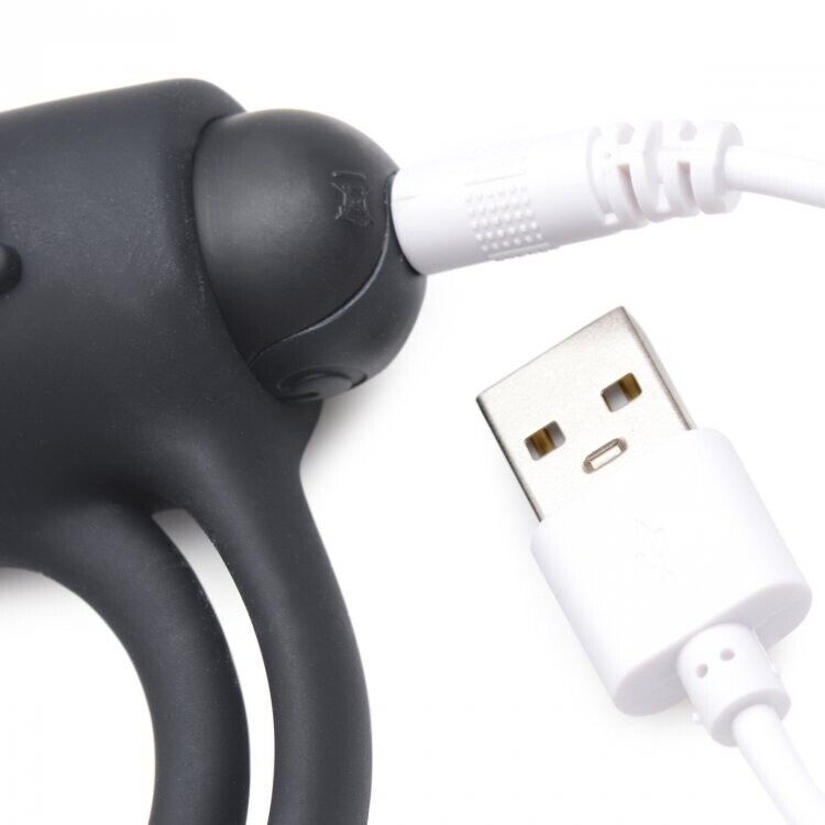 Wireless Remote Control 28 Modes Vibrating Penis Enhancer Cock Ball Ring Bullet gallery