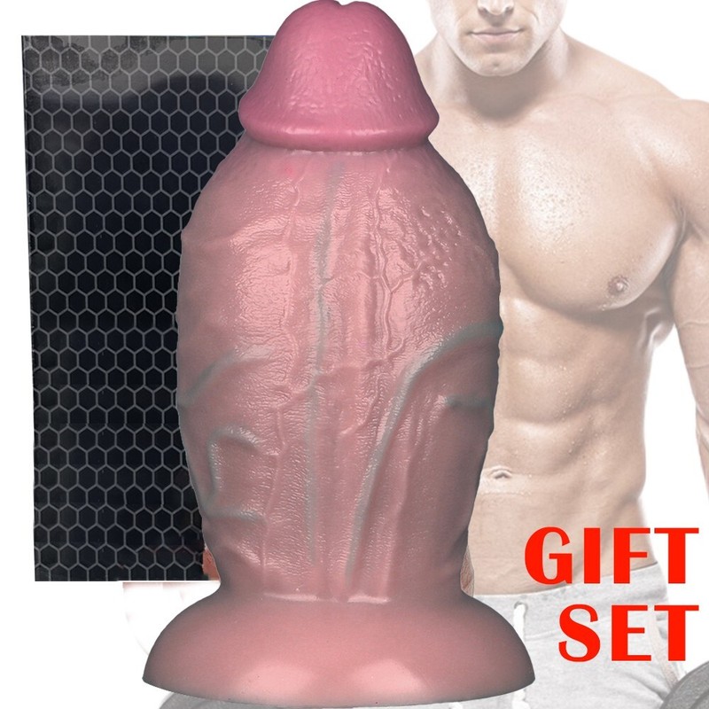 Huge Extra Large Big Giant Thick Realistic G-spot Anal Dildo Women Sex Toys US gallery