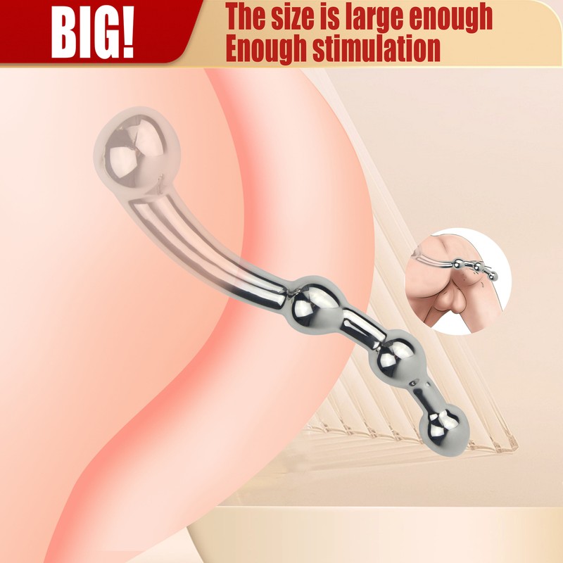 Stainless Steel Anal Butt Plug Dildo G-spot Prostate Massager Women Men Sex Toys gallery