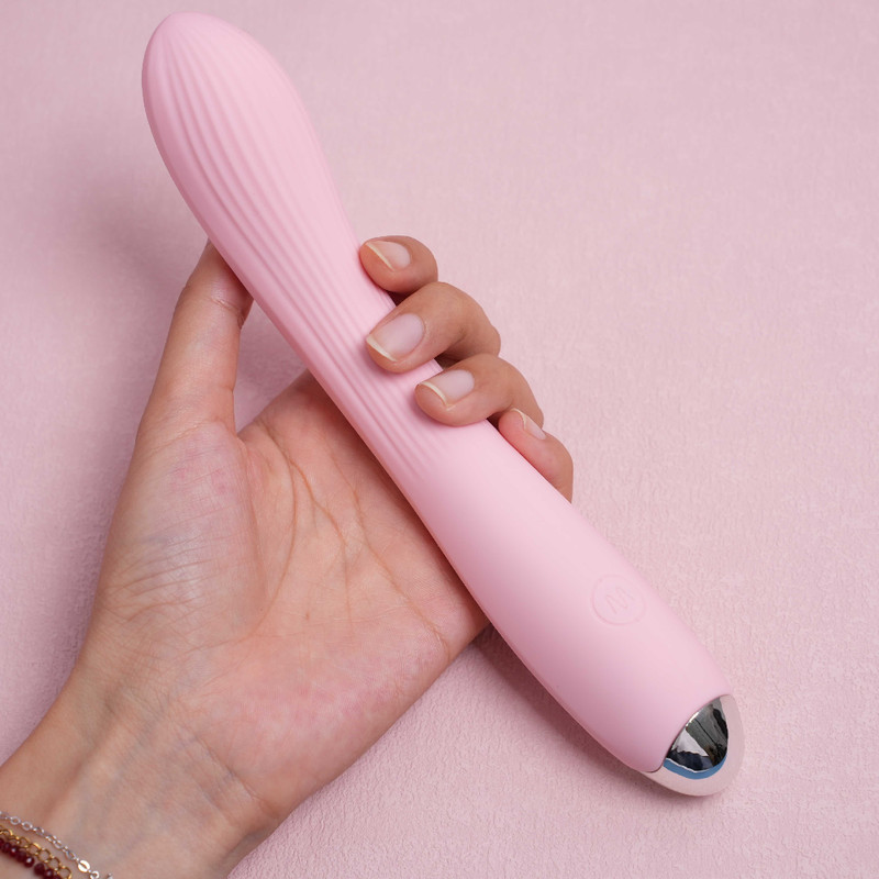 Pink Vibrator Dildo Massager Wand Clit G-spot Stimulator Sex Toys for Women Men