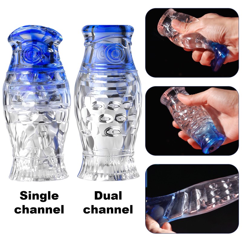 Jelly Male Stroker – Realistic Pocket Pussy Penis Sleeve for Intense Pleasure US