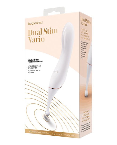 Bodywand Dual Stim Vario – White