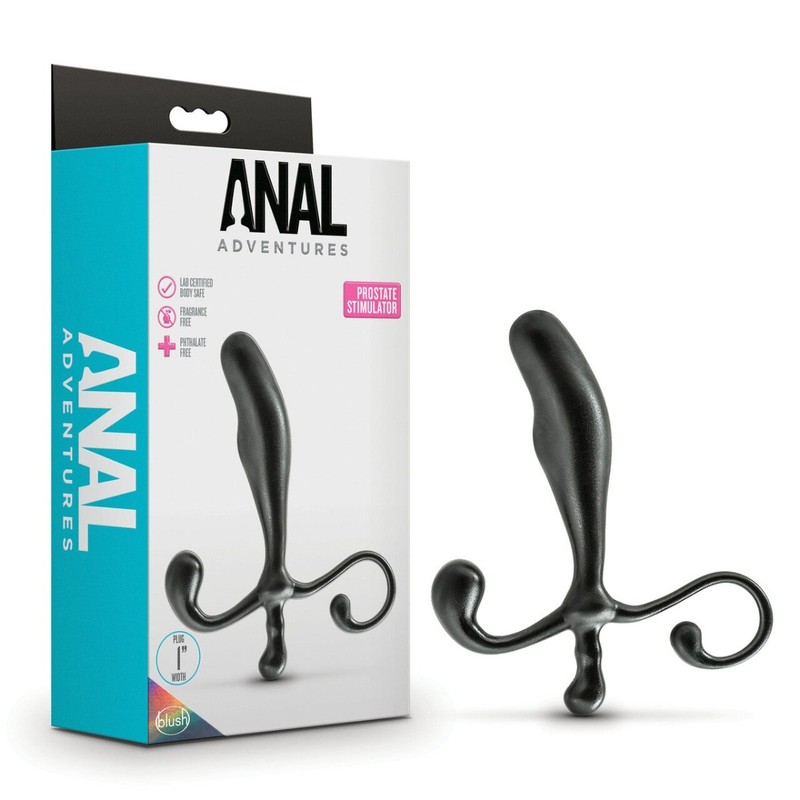 Curved Male Prostate Massager P-spot Anal Probe Stimulator Sex Toys for Men