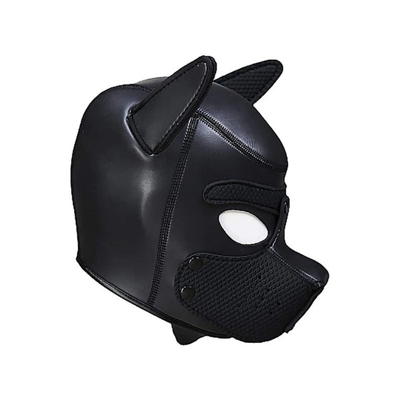 Ouch Puppy Play Neoprene Puppy Hood Blk gallery