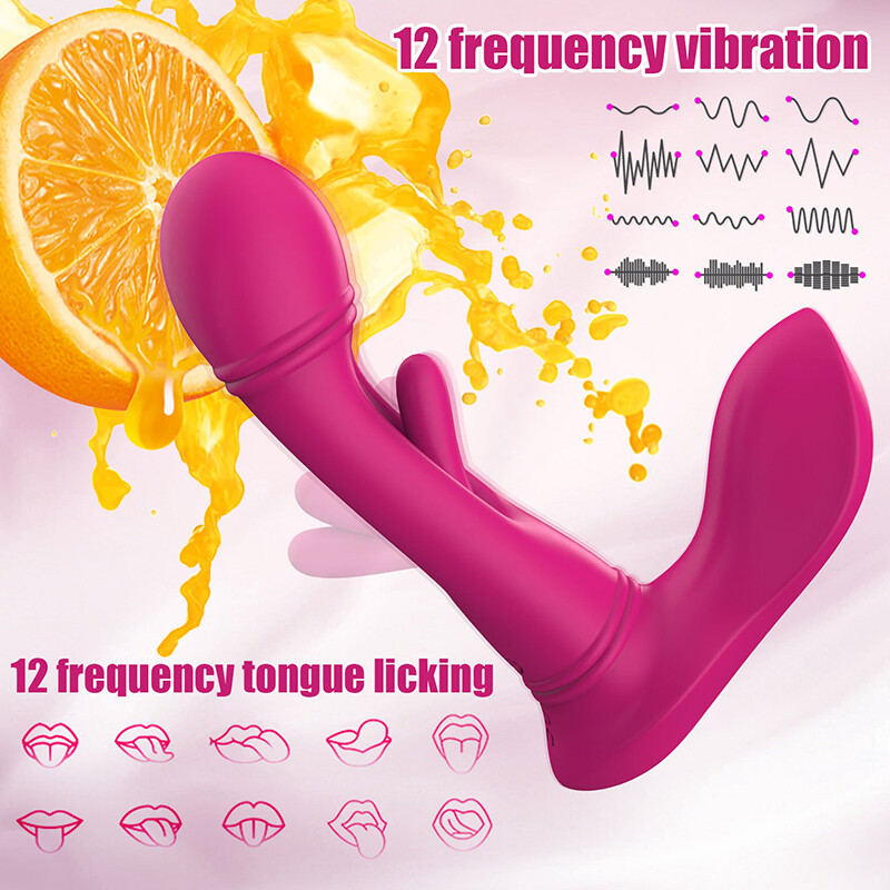 Patting Rabbit Vibrator Dildo Flapping G-spot Massager Anal Sex Toys For Women gallery