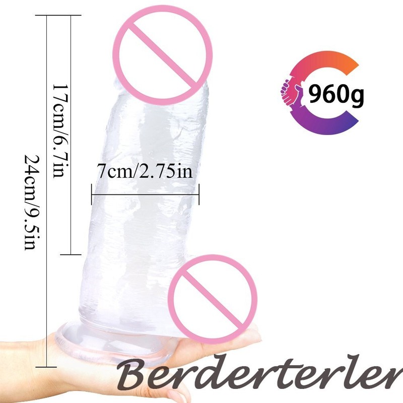 Realistic Dildo Super Large Simulation Penis Suction Cup Vagina Massage Sex Toys gallery
