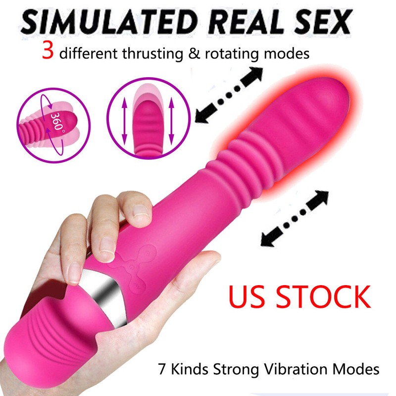 Automatic Heating Male Masturbator Sex Machine Gun Toys Flexible Dildo for Women gallery