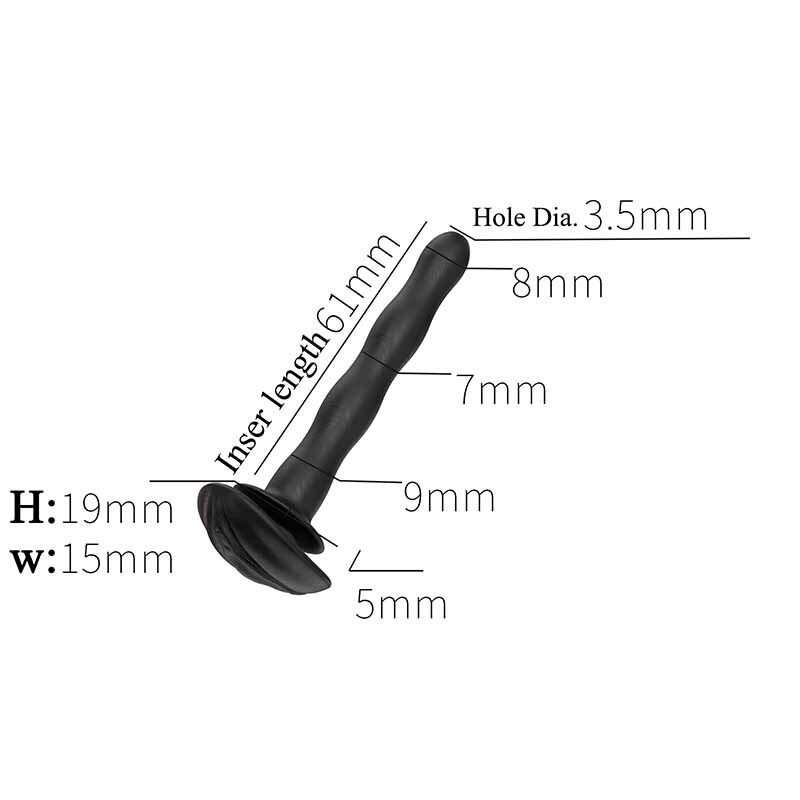 Silicone Male Penis Plug Urethral Stretcher Dilator Stick Rod Stimulator Male gallery