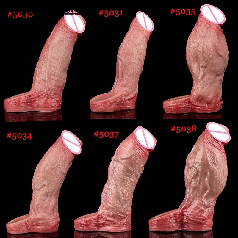 Silicone Cock Ring Size S M L XL Penis Sleeve Open-ended Cock Enlargement Toys gallery