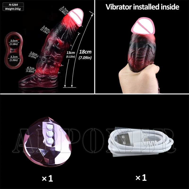 G-spot Stimulate Penis Sheath Remote Control Vibrator Silicone Cock Ring Sex Toy gallery