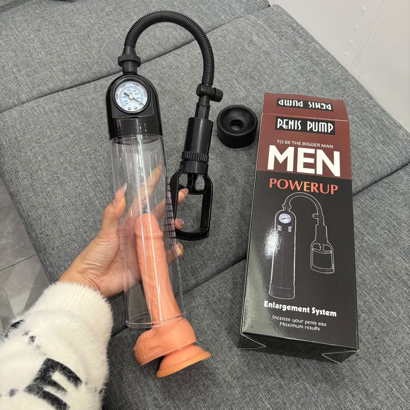 Penis Pump Male Delay Ejaculation Penis Enlargement Extender Sucking Bondage USA