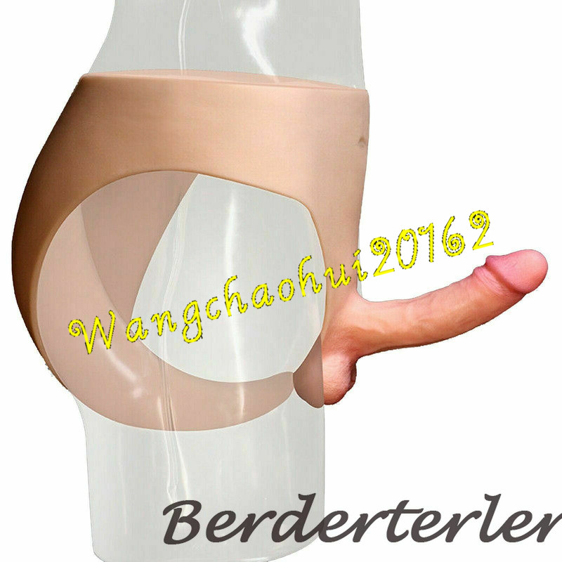 Hollow/Solid Strap on Silicone Dildo Wearable Realistic Penis Lesbian Wear Pants gallery