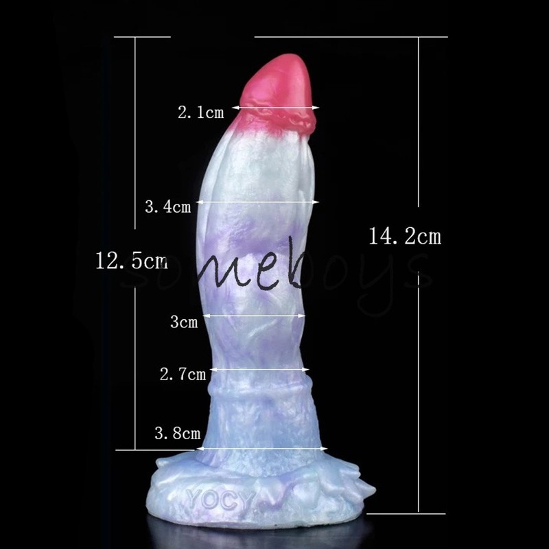 Pneumatic Ovipositor Realistic Lay Eggs Anal Dildo with 5 Eggs Butt Plug Sex Toy gallery
