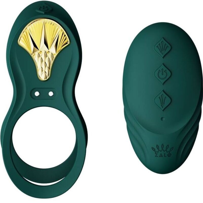 ZALO – Green Bayek Couples Vibrating Ring