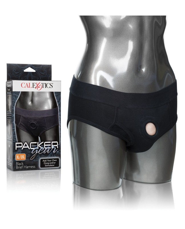 Packer Gear Brief Harness XL/2XL – Black