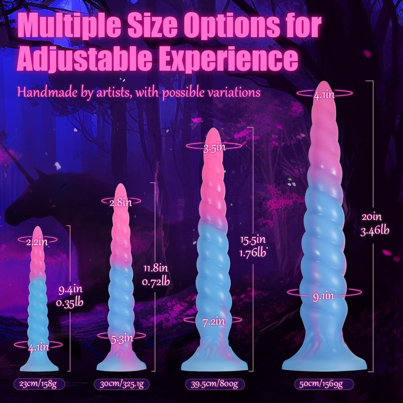 Anal Sex Toys Monster Dildo - 9.4" Long Butt Plug, Anal Toy for G-spot and Prost gallery