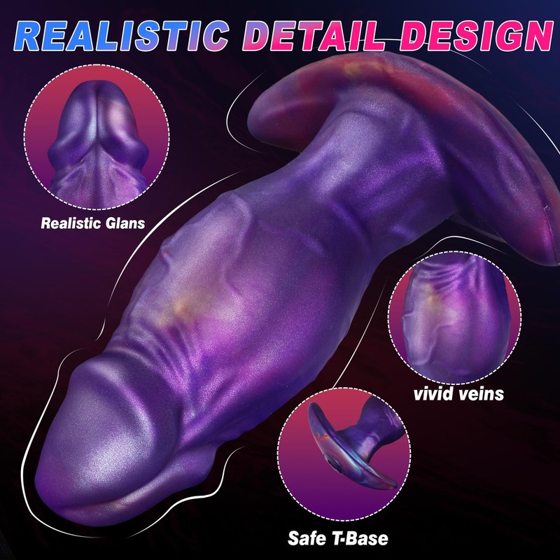3.5" Diameter Inflatable Butt Plug Anal Plug, Magnetic Large Buttplug Anal Tr... gallery