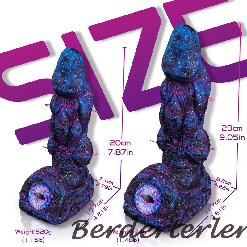 Soft Monster Dildo Silicone Anal Plug with Suction Cup Prostate Massager Sex Toy gallery