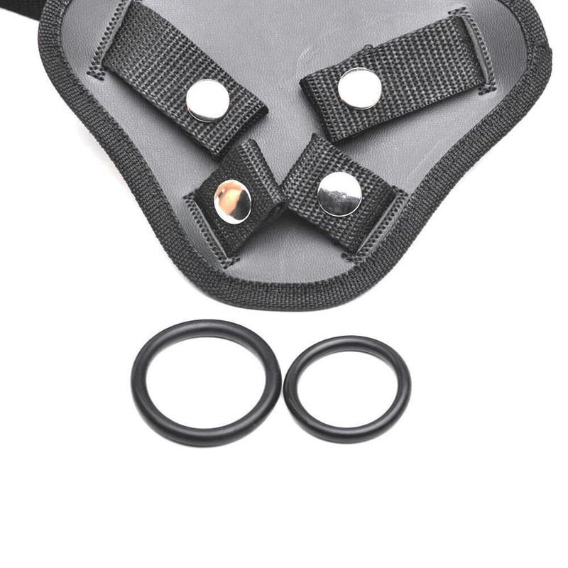 Unisex Strap-On Harness Kit 10 inch Extreme Squirting Ejaculating Dildo 2 O-Ring gallery