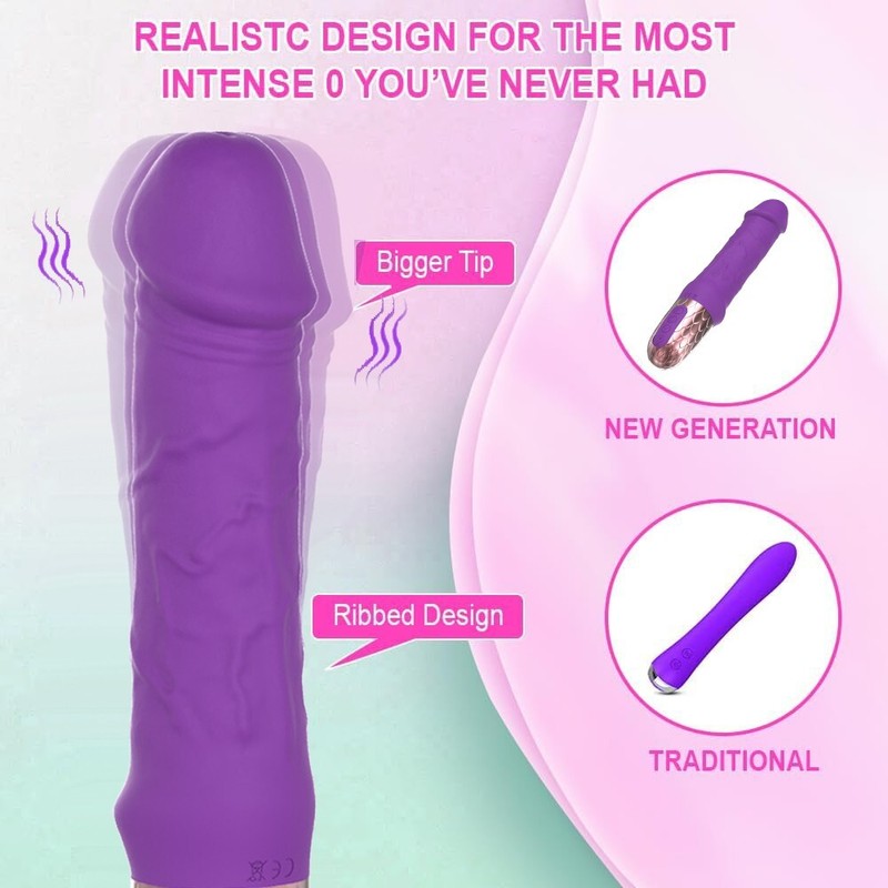 Sex Toys For Women Rechargeable G-spot Clit Vibrator Dildo Massager Adult Gifts gallery