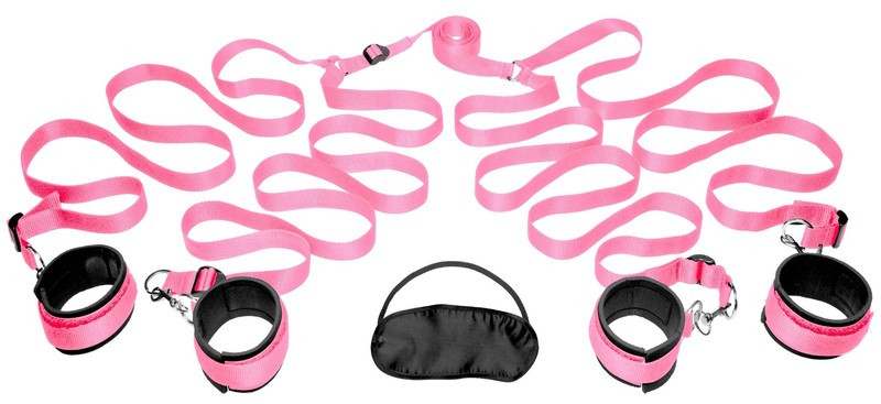 Pink Bedroom Restraint Kit
