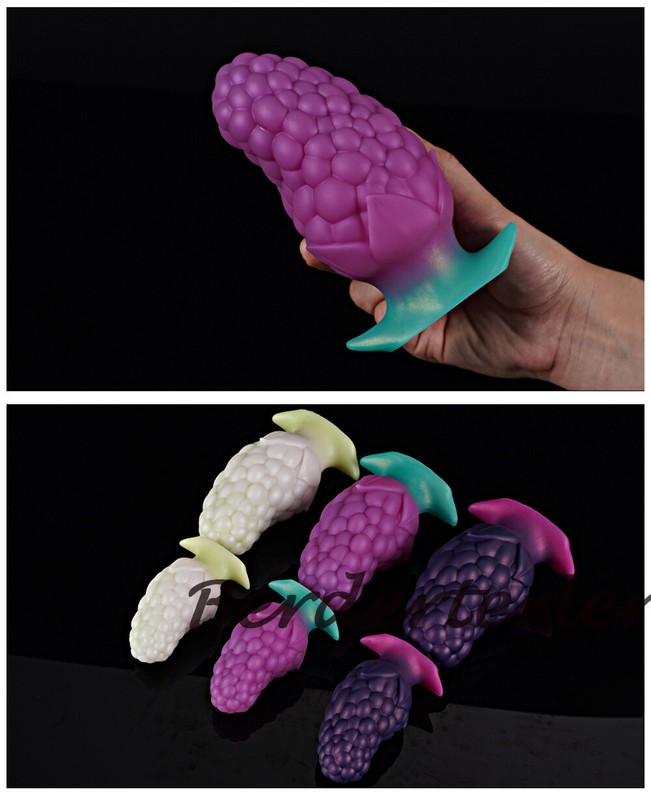 Berry Type Thicken Anal Dildo Strapon Anal Dilator Dildo Masturbation Sex Toys gallery