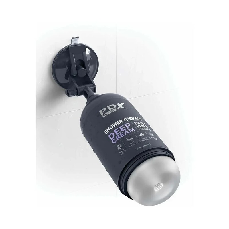 PDX Discreet Stroker - Deep Cream Shower Therapy Stroker Frosted - Masturbator gallery